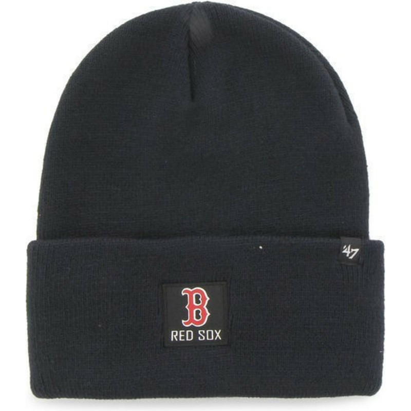 47-brand-box-logo-boston-red-sox-mlb-portbury-navy-blue-beanie