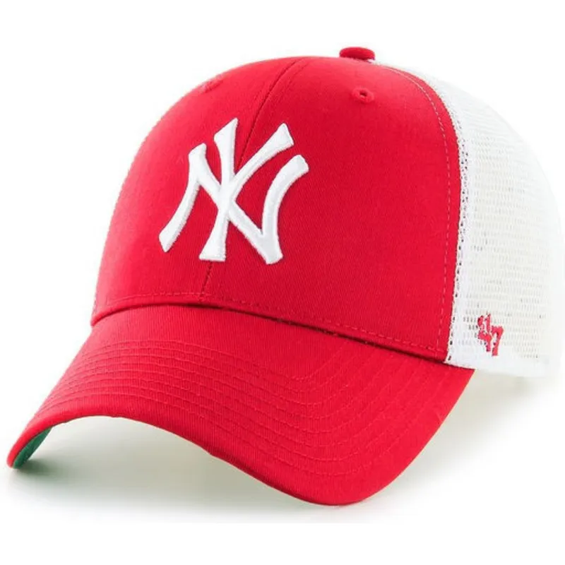mutsid-kumer-punane-snapback-new-york-yankees-mlb-47-brand
