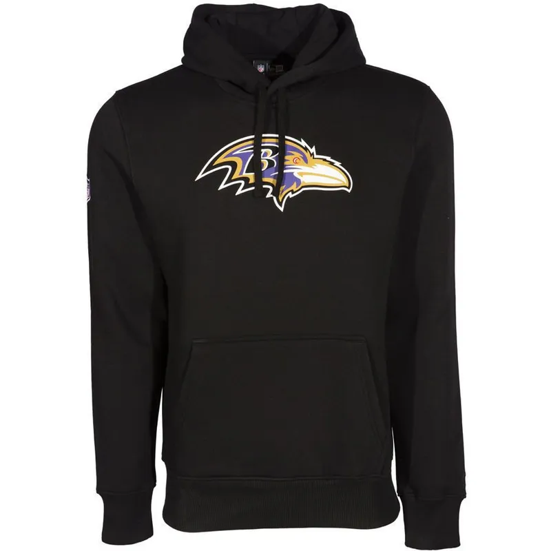 dressipluusid-kapuutsiga-must-pullover-hoodie-baltimore-ravens-nfl-new-era