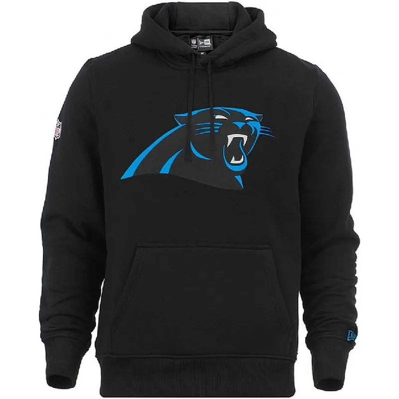 dressipluusid-kapuutsiga-must-pullover-hoodie-carolina-panthers-nfl-new-era