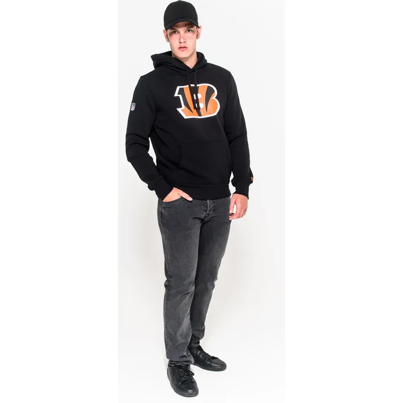 dressipluusid-kapuutsiga-must-pullover-hoodie-cincinnati-bengals-nfl-new-era