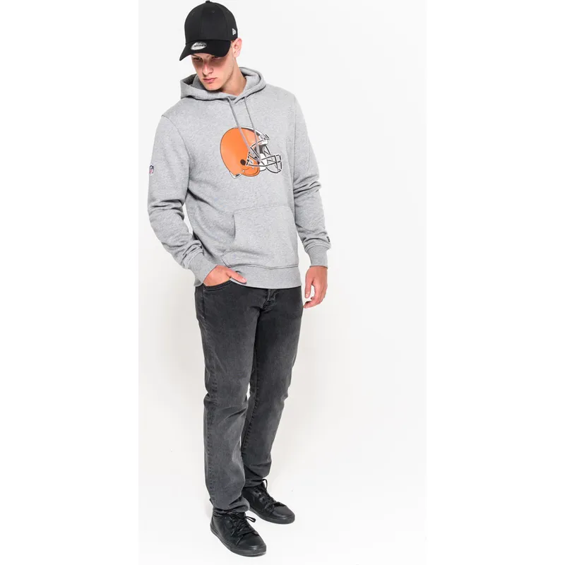 dressipluusid-kapuutsiga-hall-pullover-hoodie-cleveland-browns-nfl-new-era