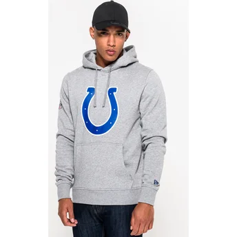 New Era Indianapolis Colts NFL Grey Pullover Hoodie Sweatshirt