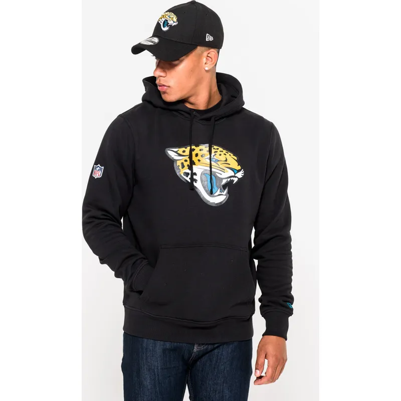 dressipluusid-kapuutsiga-must-pullover-hoodie-jacksonville-jaguars-nfl-new-era