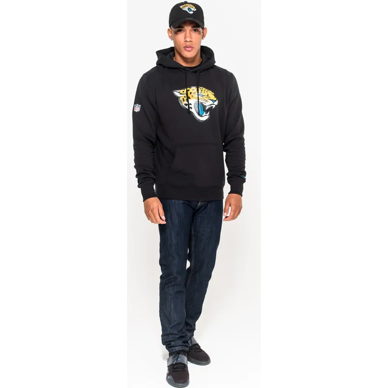 dressipluusid-kapuutsiga-must-pullover-hoodie-jacksonville-jaguars-nfl-new-era
