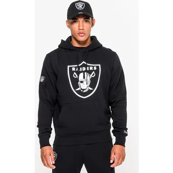 dressipluusid-kapuutsiga-must-pullover-hoodie-las-vegas-raiders-nfl-new-era