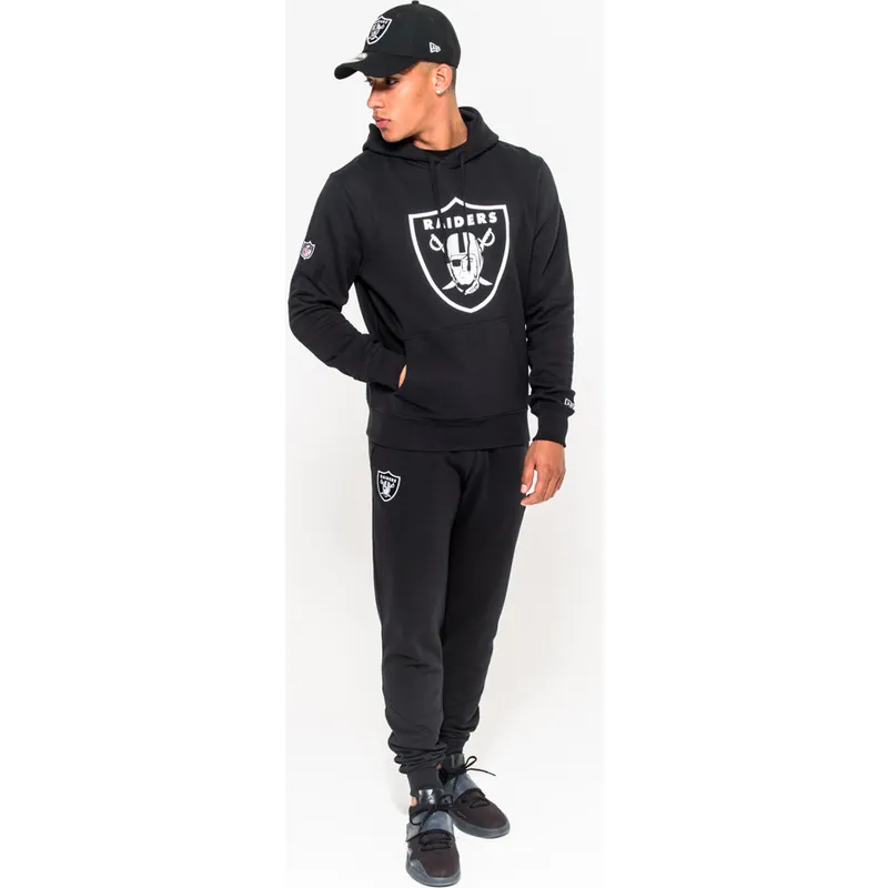 dressipluusid-kapuutsiga-must-pullover-hoodie-las-vegas-raiders-nfl-new-era