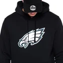 dressipluusid-kapuutsiga-must-pullover-hoodie-philadelphia-eagles-nfl-new-era
