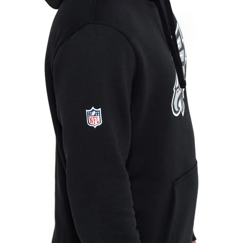 dressipluusid-kapuutsiga-must-pullover-hoodie-philadelphia-eagles-nfl-new-era