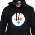 dressipluusid-kapuutsiga-must-pullover-hoodie-pittsburgh-steelers-nfl-new-era