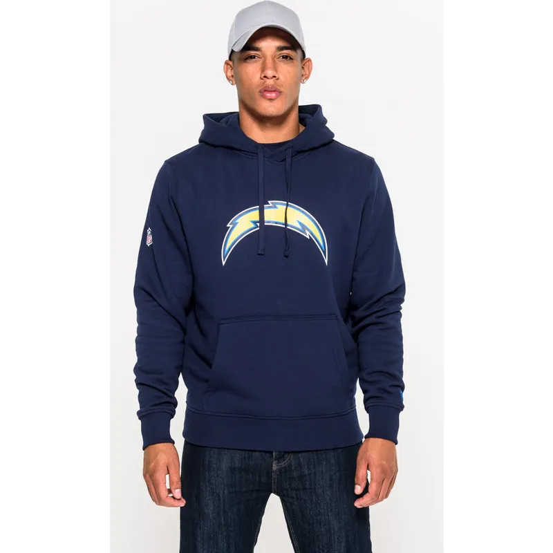dressipluusid-kapuutsiga-sinine-pullover-hoodie-los-angeles-chargers-nfl-new-era