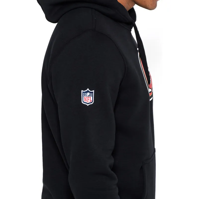 dressipluusid-kapuutsiga-must-pullover-hoodie-san-francisco-49ers-nfl-new-era
