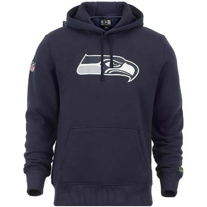 dressipluusid-kapuutsiga-sinine-pullover-hoodie-seattle-seahawks-nfl-new-era