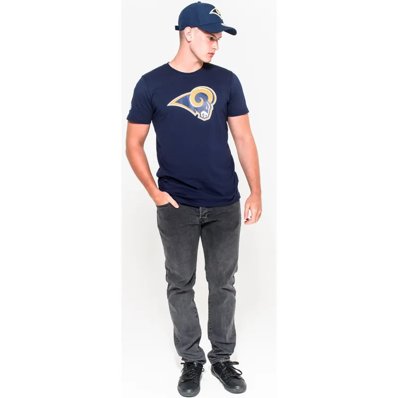 sargid-luhike-varrukas-sinine-los-angeles-rams-nfl-new-era