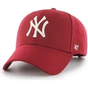 mutsid-kumer-punane-snapback-new-york-yankees-mlb-47-brand