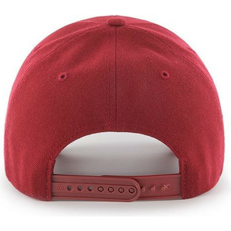 47-brand-curved-brim-new-york-yankees-mlb-mvp-dark-red-snapback-cap