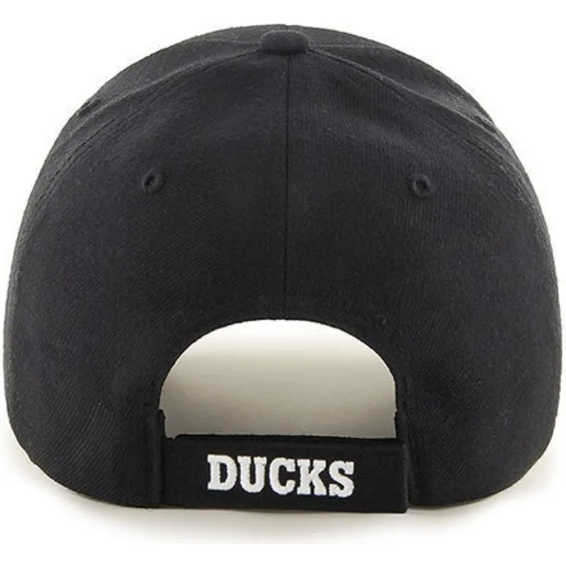 cap-kumer-black-adjustable-strap-anaheim-ducks-nhl-47-brand
