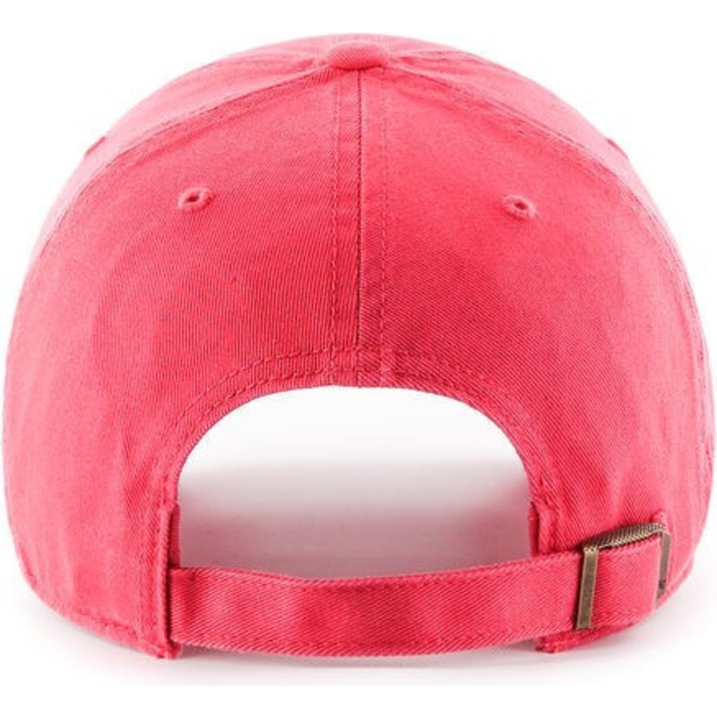 47-brand-curved-brim-new-york-yankees-mlb-clean-up-bubblegum-pink-cap