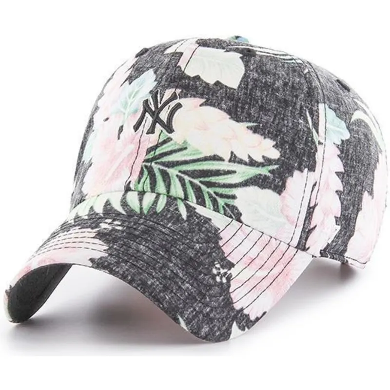 mutsid-kumer-hall-reguleeritav-estampado-floral-new-york-yankees-mlb-47-brand
