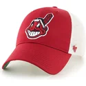 mutsid-kumer-punane-snapback-cleveland-indians-mlb-47-brand