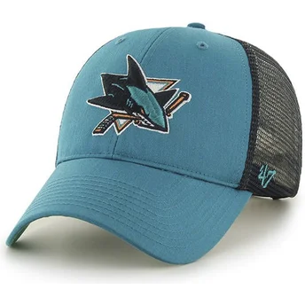 mutsid-kumer-roheline-snapback-san-jose-sharks-nhl-47-brand