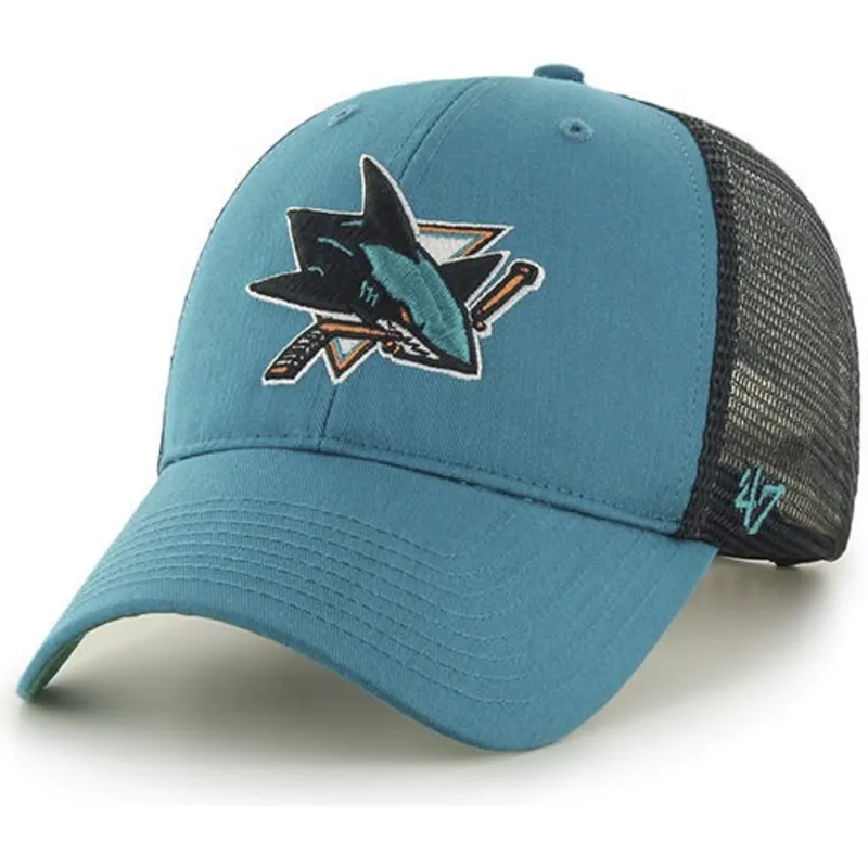 mutsid-kumer-roheline-snapback-san-jose-sharks-nhl-47-brand