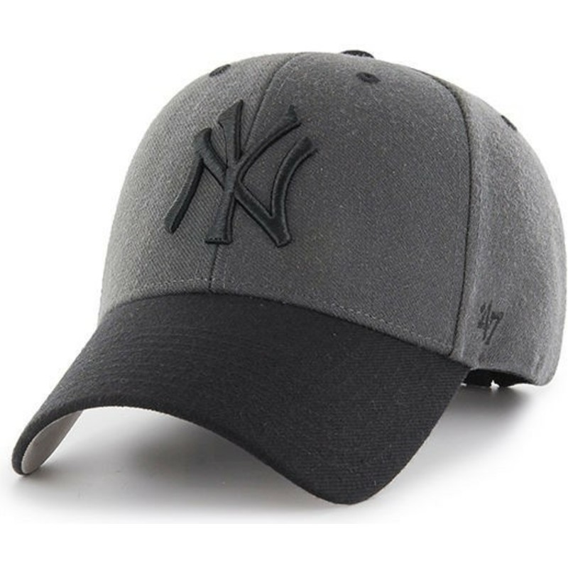 47-brand-curved-brim-new-york-yankees-mlb-mvp-audible-2-tone-light-black-cap