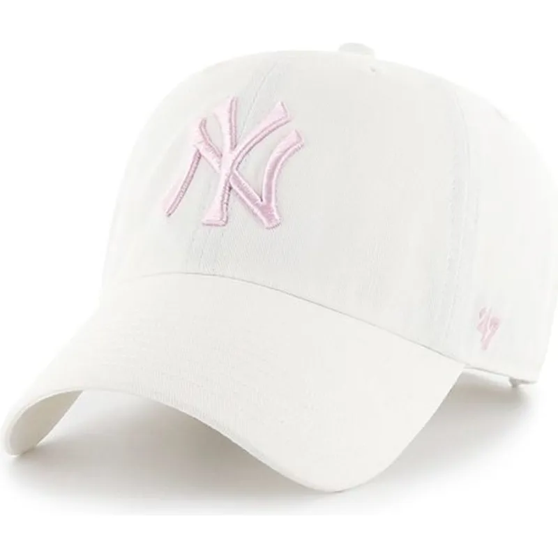 mutsid-kumer-valge-reguleeritav-rosa-new-york-yankees-mlb-47-brand