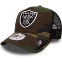 mutsid-kumer-kamuflaaz-snapback-team-a-frame-las-vegas-raiders-nfl-new-era