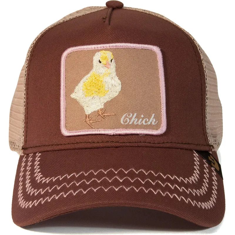 mutsid-kumer-pruun-snapback-chicky-boom-the-farm-goorin-bros mutsid-kumer-pruun-snapback-chicky-boom-the-farm-goorin-bros