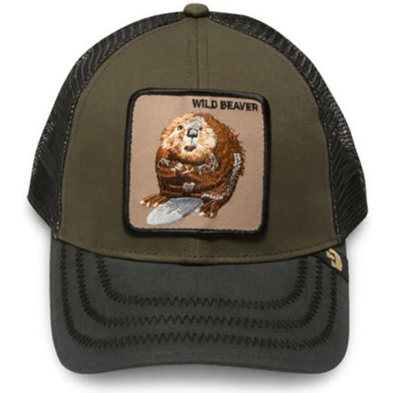 mutsid-kumer-roheline-snapback-wild-beaver-the-farm-goorin-bros