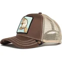 mutsid-kumer-pruun-snapback-beaver-the-farm-goorin-bros