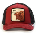mutsid-kumer-punane-snapback-bull-the-farm-goorin-bros