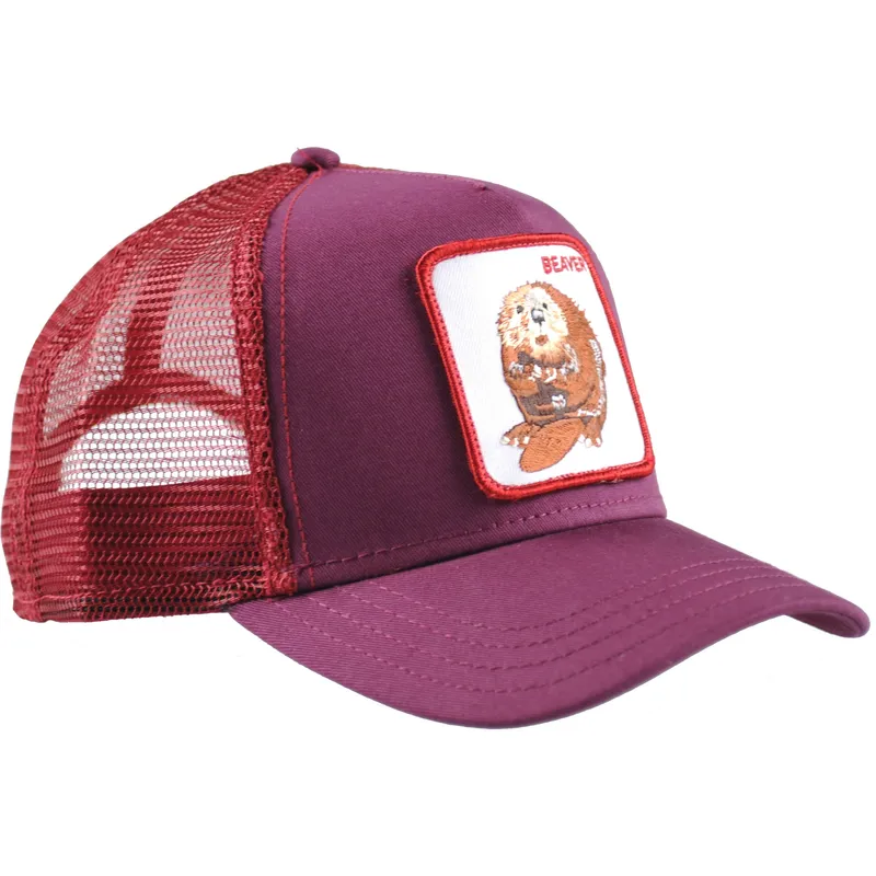 mutsid-kumer-punane-snapback-two-beavers-the-farm-goorin-bros