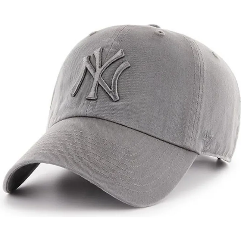 cap-kumer-gray-adjustable-strap-new-york-yankees-mlb-47-brand cap-kumer-gray-adjustable-strap-new-york-yankees-mlb-47-brand