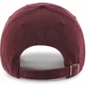 47-brand-curved-brim-maroon-logo-new-york-yankees-mlb-clean-up-maroon-cap