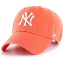 cap-kumer-orange-adjustable-strap-pomelo-new-york-yankees-mlb-47-brand