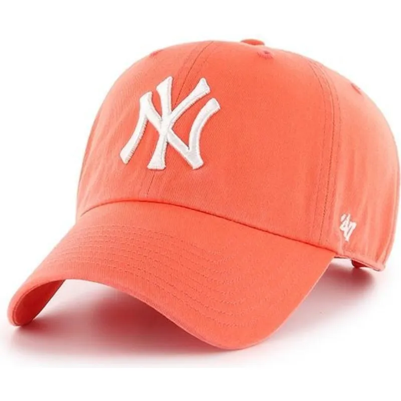 cap-kumer-orange-adjustable-strap-pomelo-new-york-yankees-mlb-47-brand