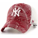 mutsid-kumer-punane-snapback-new-york-yankees-mlb-47-brand