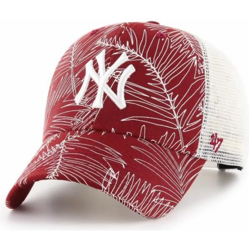 mutsid-kumer-punane-snapback-new-york-yankees-mlb-47-brand