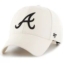 mutsid-kumer-kreemjas-snapback-atlanta-braves-mlb-47-brand