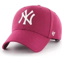 mutsid-kumer-roosa-snapback-galaxy-new-york-yankees-mlb-47-brand