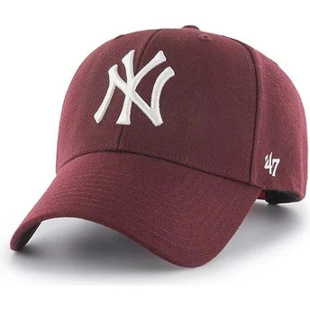 mutsid-kumer-punane-snapback-new-york-yankees-mlb-47-brand