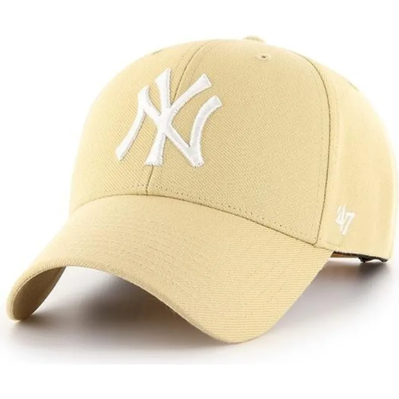 mutsid-kumer-kollane-snapback-oro-new-york-yankees-mlb-47-brand