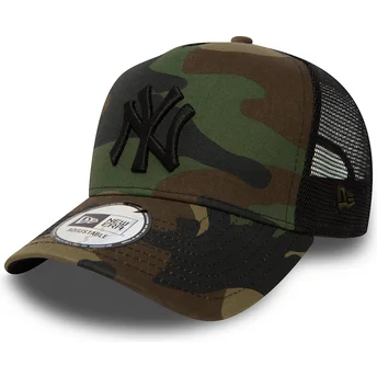mutsid-kumer-kamuflaaz-snapback-clean-a-frame-new-york-yankees-mlb-new-era
