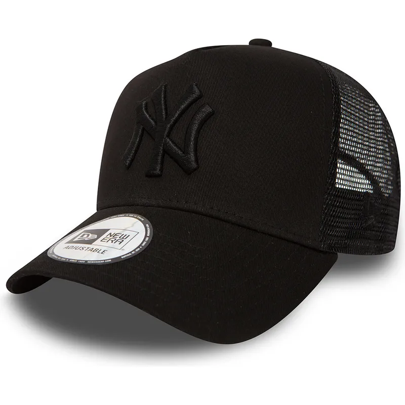 cap-kumer-black-snapback-clean-a-frame-new-york-yankees-mlb-new-era