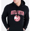 dressipluusid-kapuutsiga-must-pullover-hoody-atlanta-hawks-nba-new-era