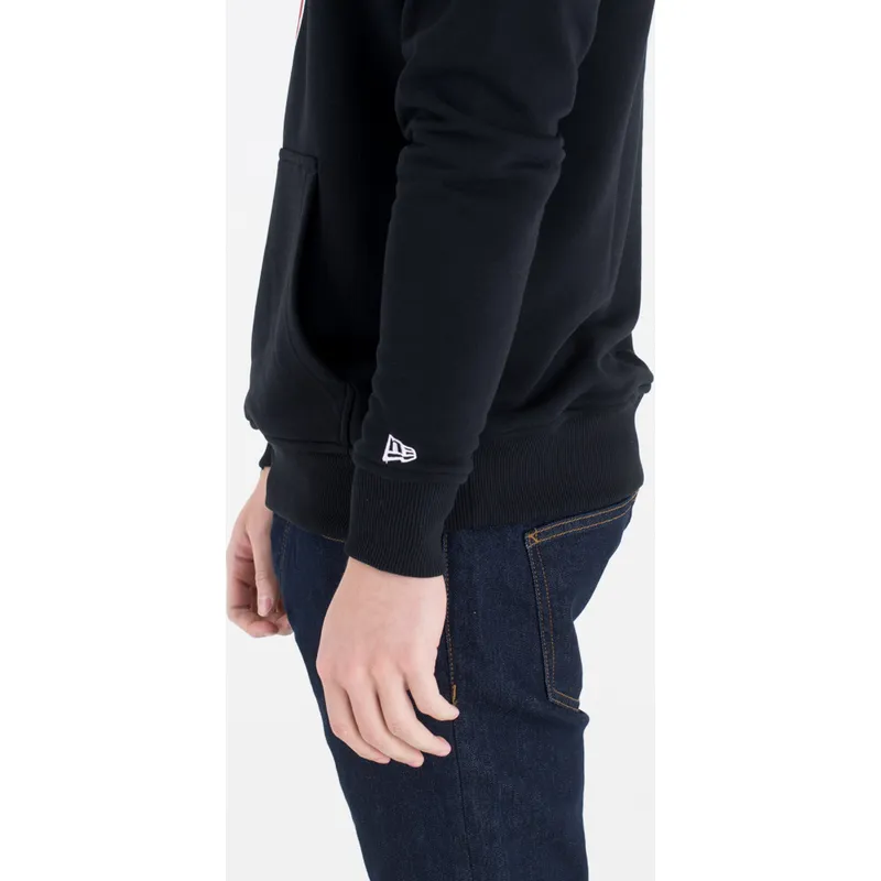 dressipluusid-kapuutsiga-must-pullover-hoody-atlanta-hawks-nba-new-era