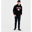 dressipluusid-kapuutsiga-must-pullover-hoody-atlanta-hawks-nba-new-era