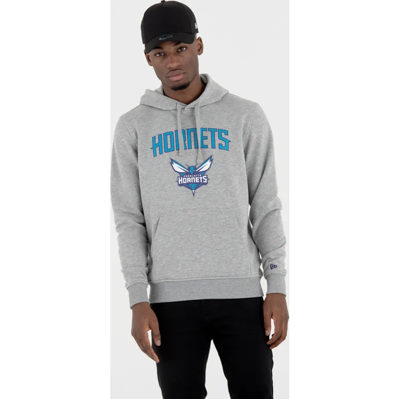 dressipluusid-kapuutsiga-hall-pullover-hoody-charlotte-hornets-nba-new-era